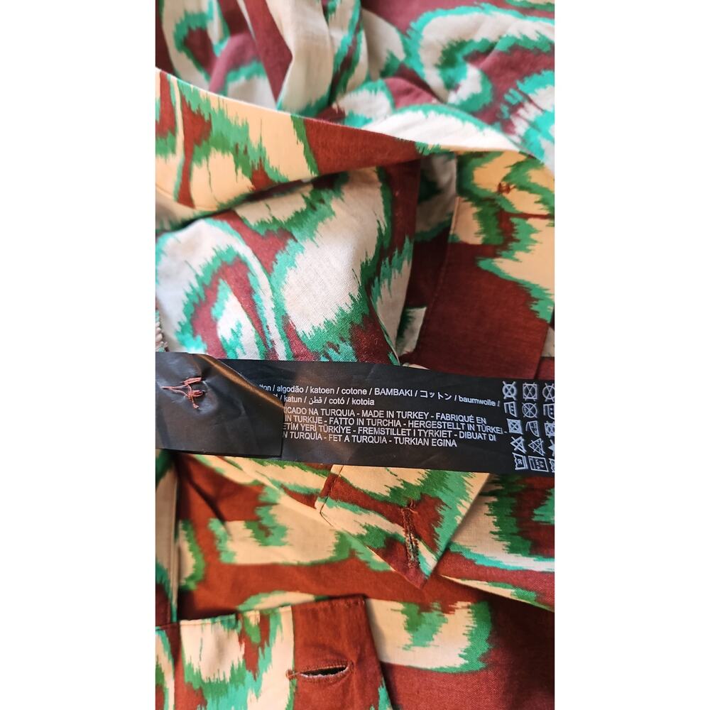 ZARA - Pants with floral print - Picture 4 of 5